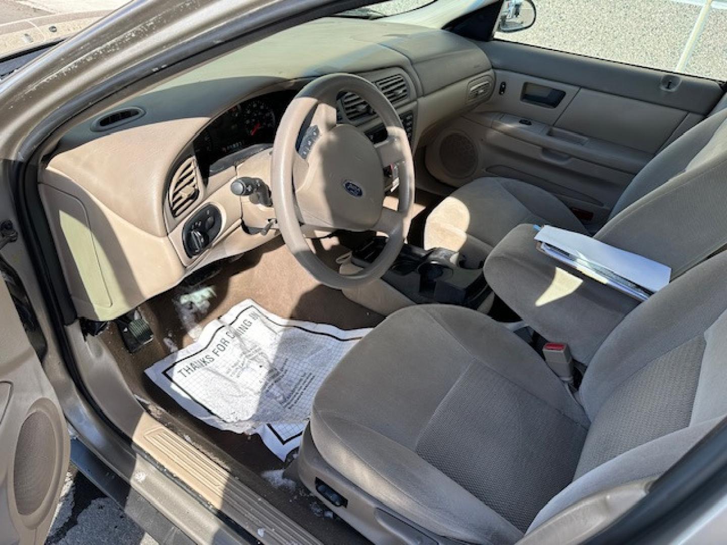 2004 Gold /Beige Ford Taurus (1FAFP55S74G) , Automatic transmission, located at 3200 1st Avenue North, Billings, MT, 59101, (406) 245-9055, 45.779270, -108.510742 - Low Mileage Local Trade-In. Well Maintained, Power Seat, Power Windows, Power Door Locks, Tilt Steering, Duratec Engine and Much More! CarFax Dealer. Auto Brokers of Montana/AA&A Auto Rental/Fox Car Rental Billings - Photo#9